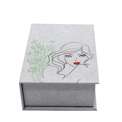 Ariana Grande Perfume Pearl Magnetic Closure Paper Boxes ODM