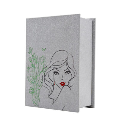 Ariana Grande Perfume Pearl Magnetic Closure Paper Boxes ODM