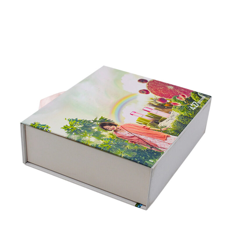 Chanel Perfume Packaging Magnetic Gift Boxes White Label