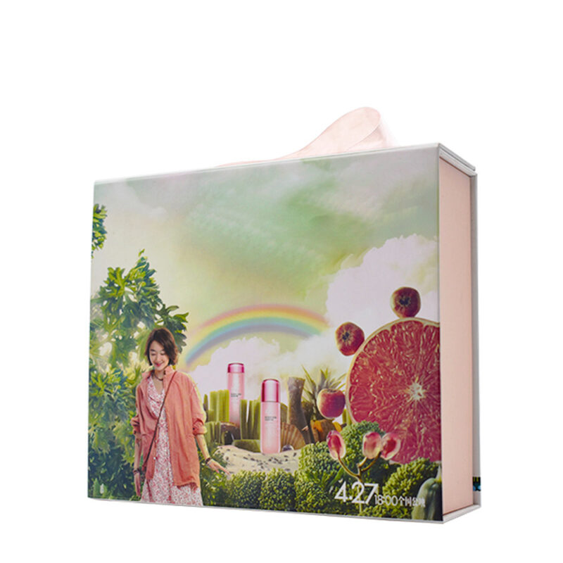 Chanel Perfume Packaging Magnetic Gift Boxes White Label