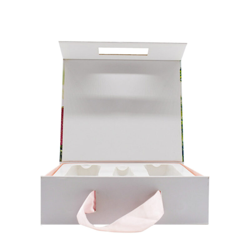 Chanel Perfume Packaging Magnetic Gift Boxes White Label