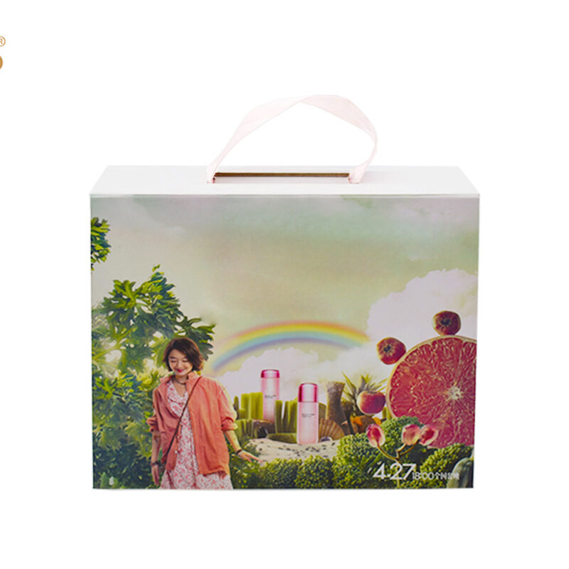 Chanel Perfume Packaging Magnetic Gift Boxes White Label