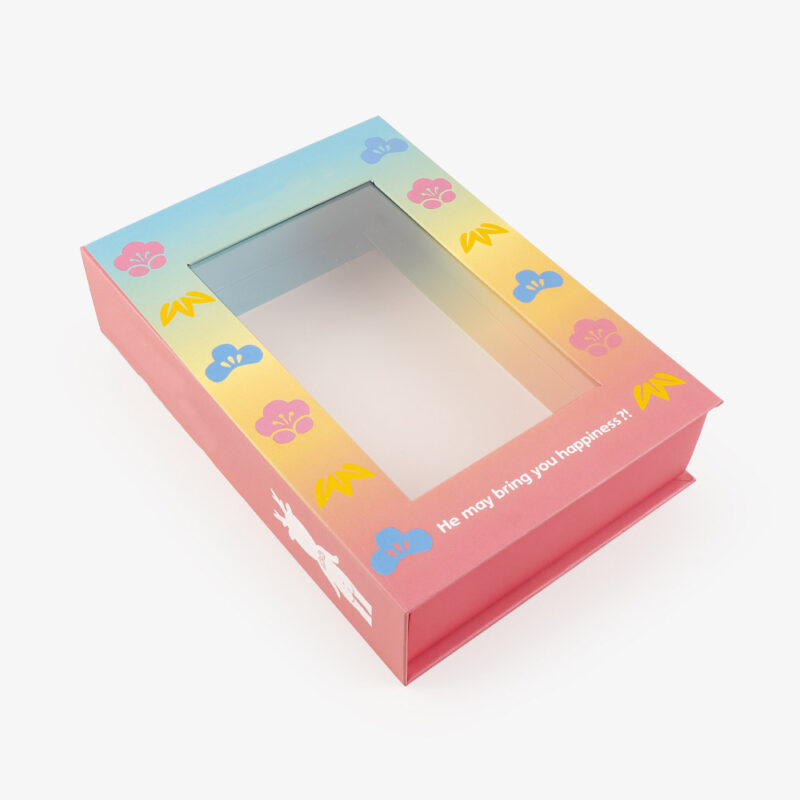 Colorful Perfume Magnetic Closure Lid Boxes OEM with Window Colorful Perfume Magnetic Closure Lid Boxes OEM with Window