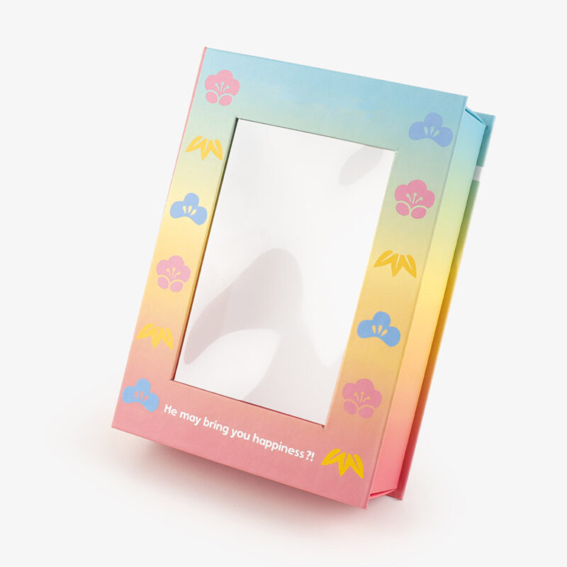 Colorful Perfume Magnetic Closure Lid Boxes OEM with Window Colorful Perfume Magnetic Closure Lid Boxes OEM with Window