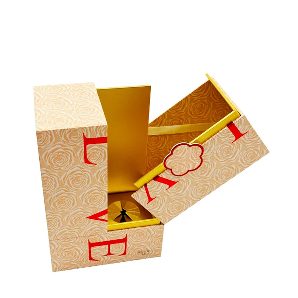 Custom Golden Brand Printing YSL Perfume Boxes Manufacturing