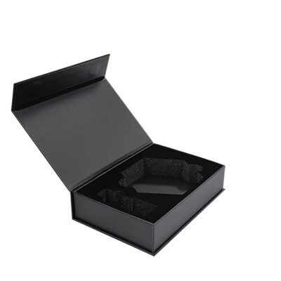 Custom Marilyn Miglin Perfume Black Magnetic Closure Boxes