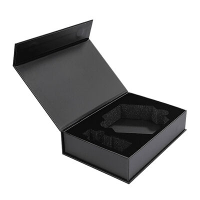 Custom Marilyn Miglin Perfume Black Magnetic Closure Boxes