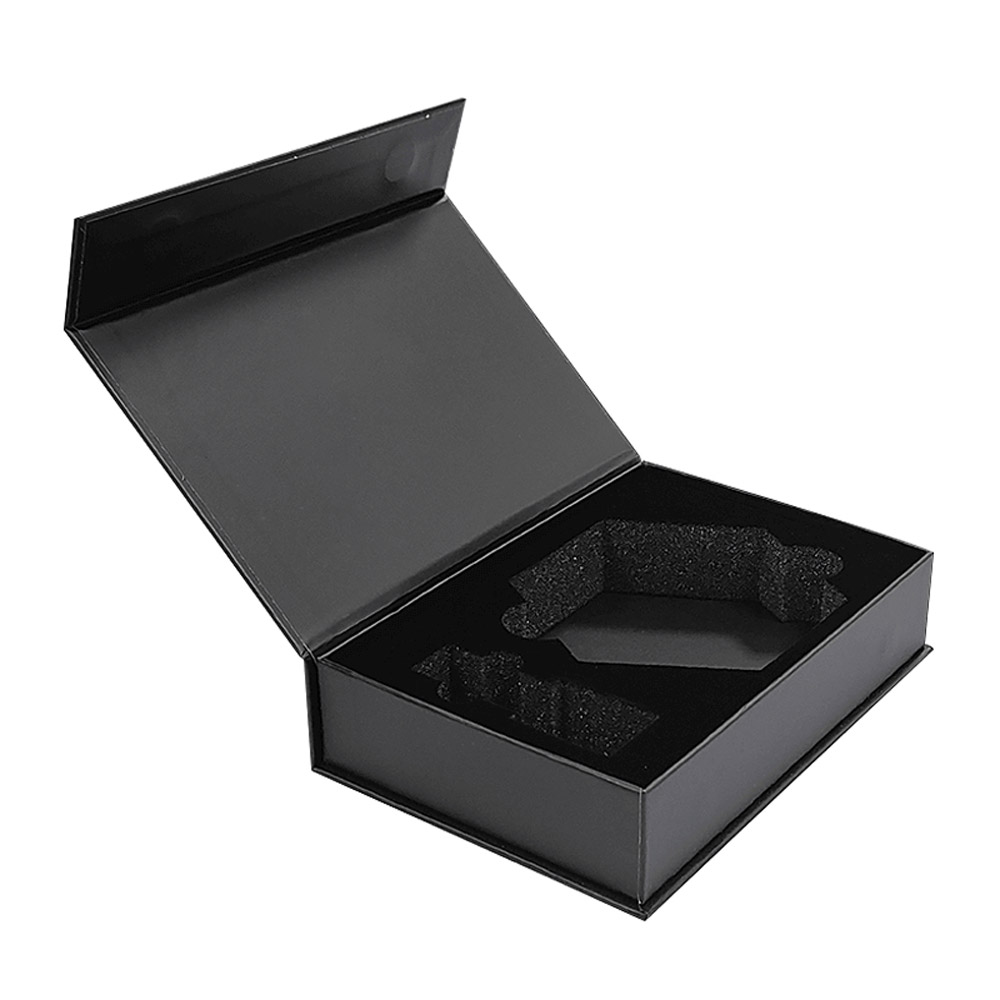 Custom Marilyn Miglin Perfume Black Magnetic Closure Boxes
