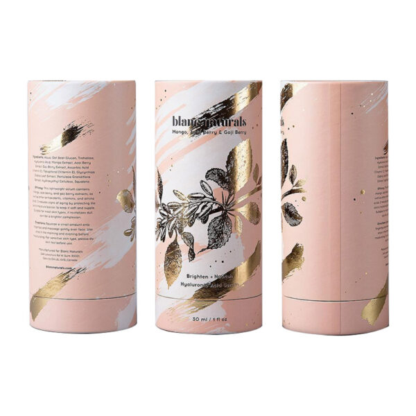 Custom Perfume Boxes Eco-friendly Paper Tube Packaging OEM