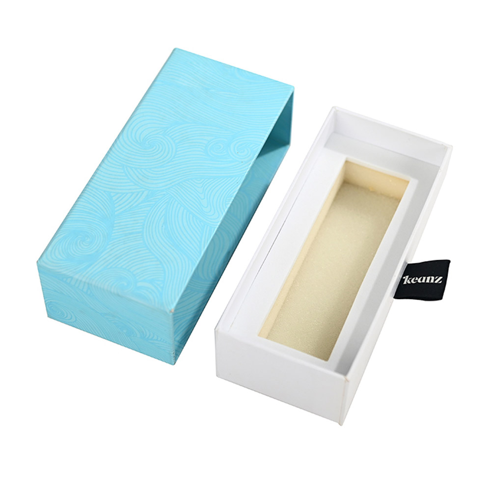 Custom Perfume Mystery Paper Drawer Gift Boxes with Ribbon