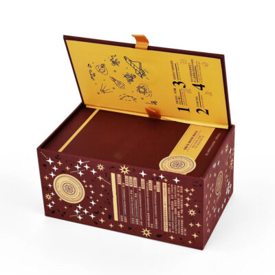 Customized Luxury Perfume Oil Paper Rigid Boxes with Eva