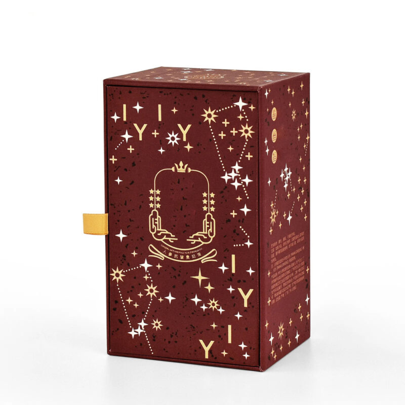 Customized Luxury Perfume Oil Paper Rigid Boxes with Eva