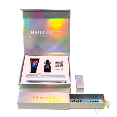 Holographic Burberry Perfume Paper Rigid Boxes Suppliers