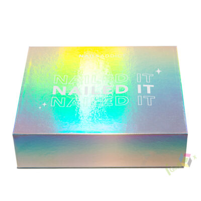 Holographic Burberry Perfume Paper Rigid Boxes Suppliers