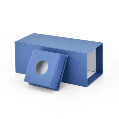 Luxury Custom Texture Paper Perfume Lid and Base Boxes OEM