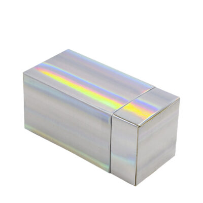 Boîtes en papier pailletées et holographiques pour parfums de luxe Luxury Scent Perfume Glitter Holographic Laser Paper Boxes