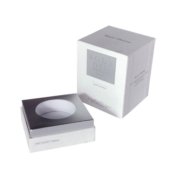 Pearl Paper Perfume Packaging Lid and Base Boxes Supplier