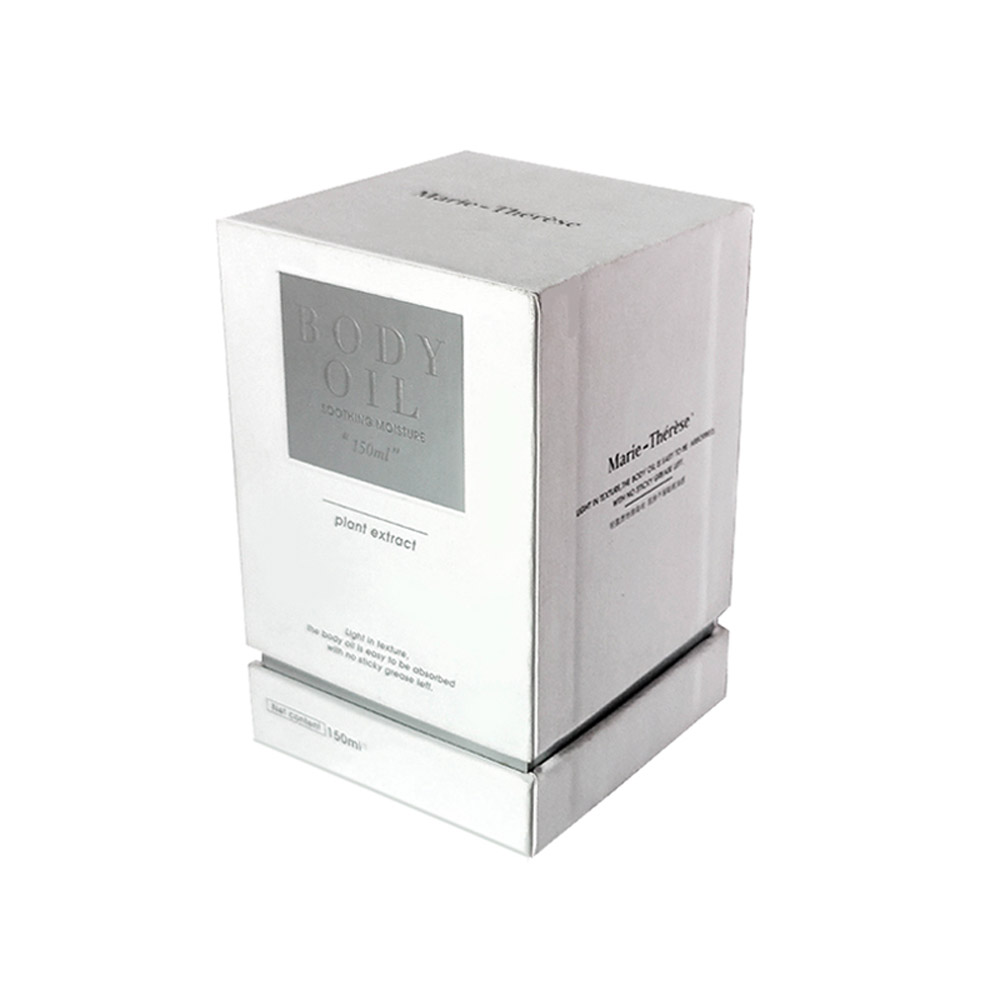 Pearl Paper Perfume Packaging Lid and Base Boxes Supplier