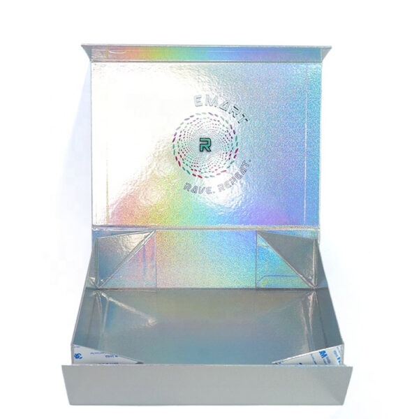 Perfume Glitter Paper Collapsible Gift Boxes Private Label