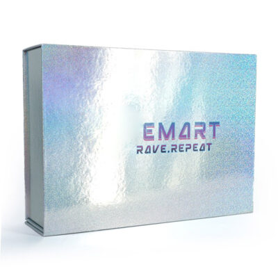 Parfym Glitterpapper hopfällbara presentförpackningar Privat etikett Perfume Glitter Paper Collapsible Gift Boxes Private Label