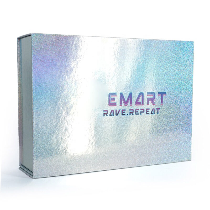 Parfym Glitterpapper hopfällbara presentförpackningar Privat etikett Perfume Glitter Paper Collapsible Gift Boxes Private Label