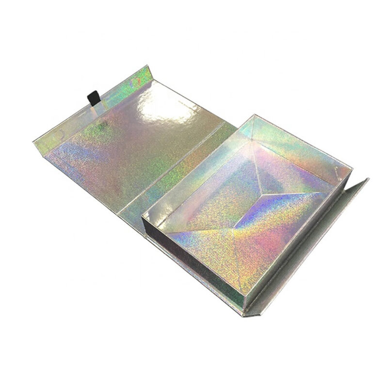 Perfume Boxes Holographic Magnetic Collapsible Gift Dealer