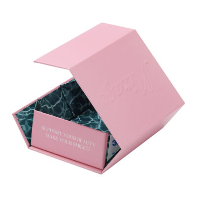 香水ピンク ボックス折り畳み式の折り畳み式のギフト ボックス メーカー Perfume Pink Boxes Foldable Collapsible Gift Boxes Maker