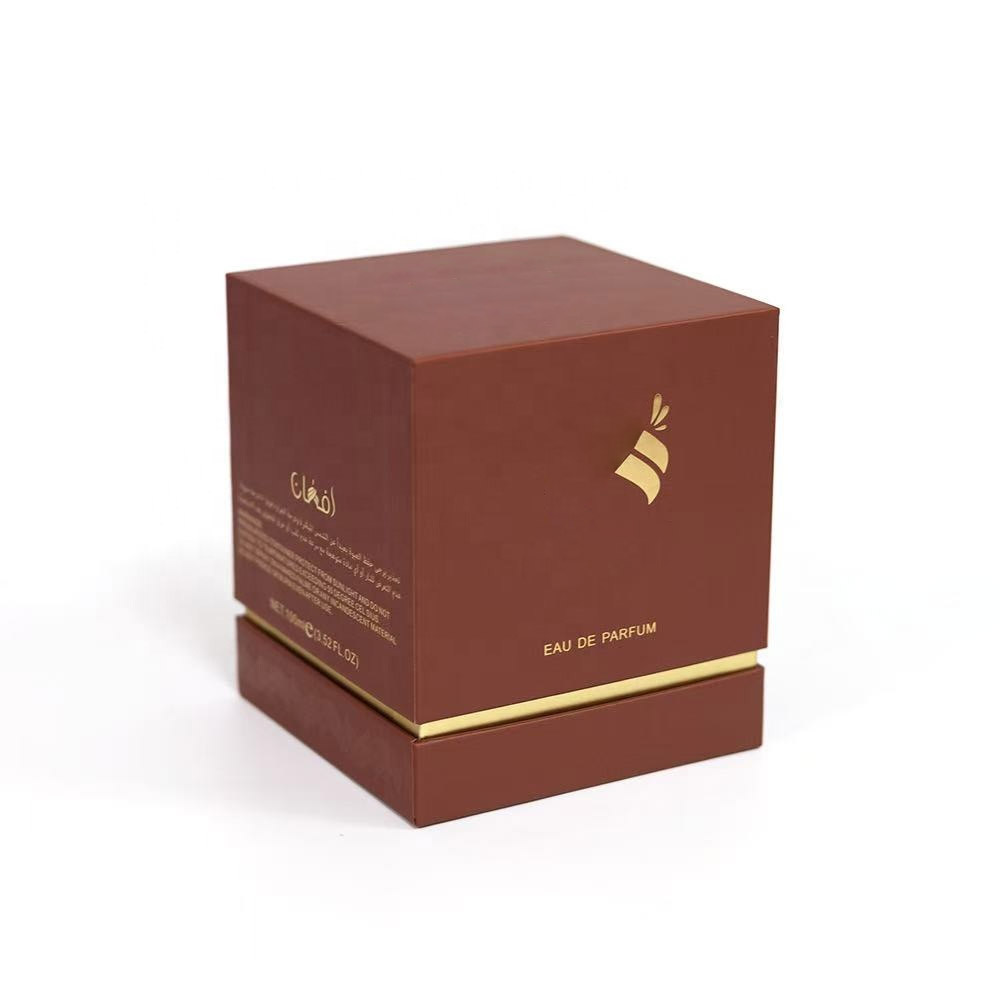 Parfymaskar med lock och botten med röd hals och axel Partihandel 2 Red Neck Shoulder Lid and Base Perfume Boxes Wholesale