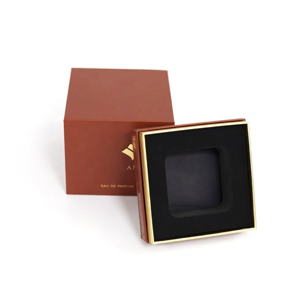 Parfymaskar med lock och botten med röd hals och axel Partihandel 6 Red Neck Shoulder Lid and Base Perfume Boxes Wholesale