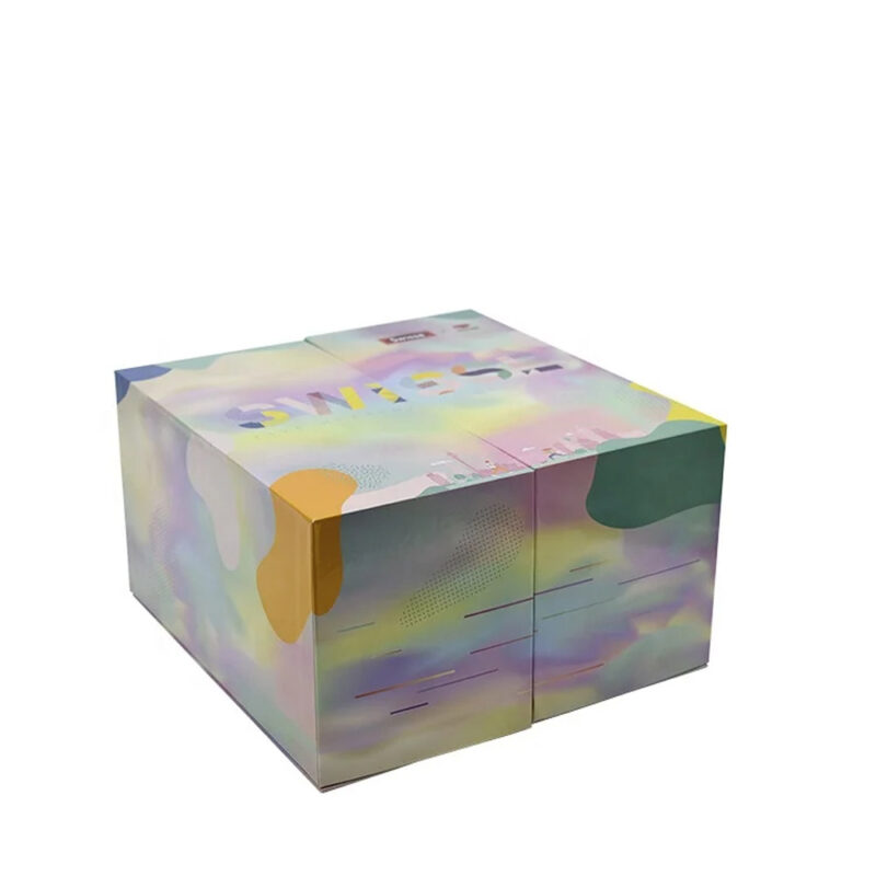 Solution Double Door Open Perfume Packaging Boxes EVA Foam