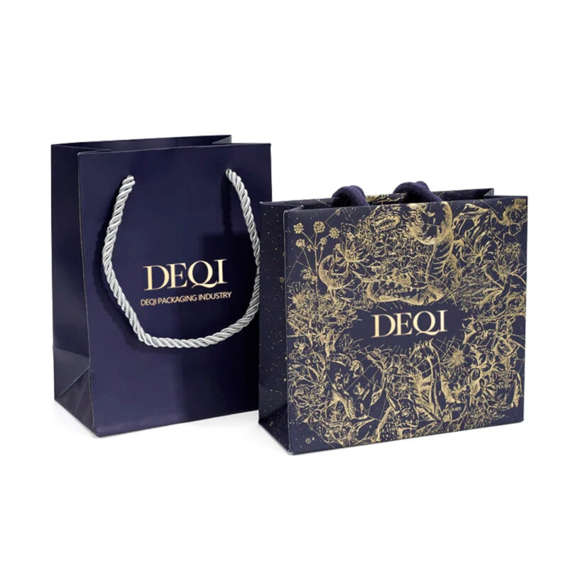 Custom Luxury Perfume Brand Paper Shopping Retail Gift Bag Custom Luxury Perfume Brand Paper Shopping Retail Gift Bag