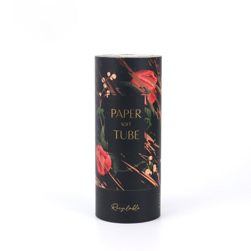 Custom Luxury Perfume Paper Tube Round Cylinder Packaging