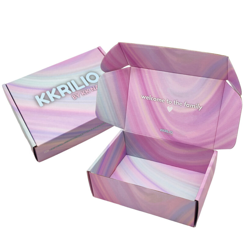 Custom Manufacturers Corrugated Packaging Box for Perfume