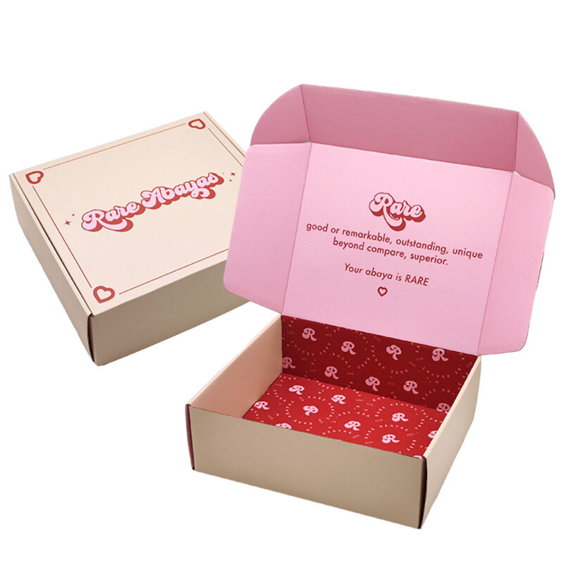 Custom Manufacturers Corrugated Packaging Box for Perfume