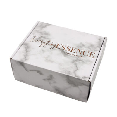 Custom Marble Glossy Perfume Subscription Packaging Boxes