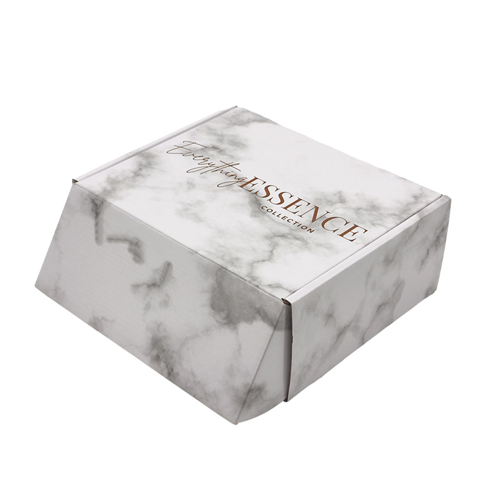 Custom Marble Glossy Perfume Subscription Packaging Boxes