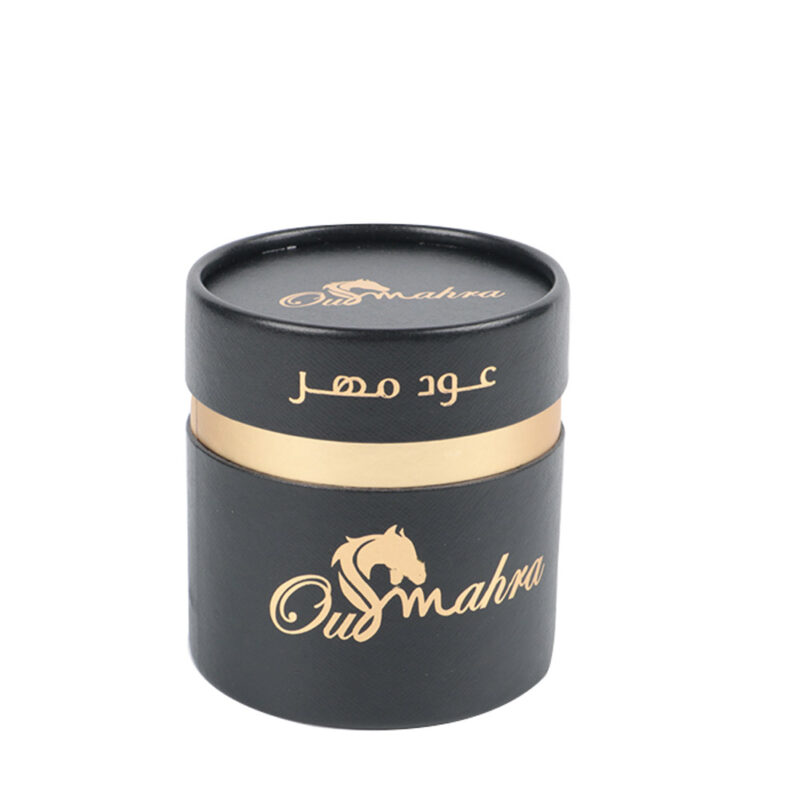 Custom Printed Logo Perfume Paper Tube Cylinder Packaging
