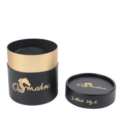 Custom Printed Logo Perfume Paper Tube Cylinder Packaging
