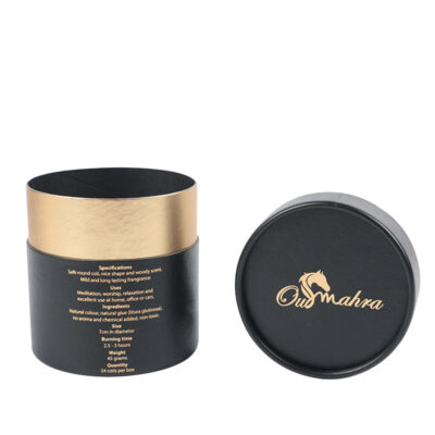 Custom Printed Logo Perfume Paper Tube Cylinder Packaging