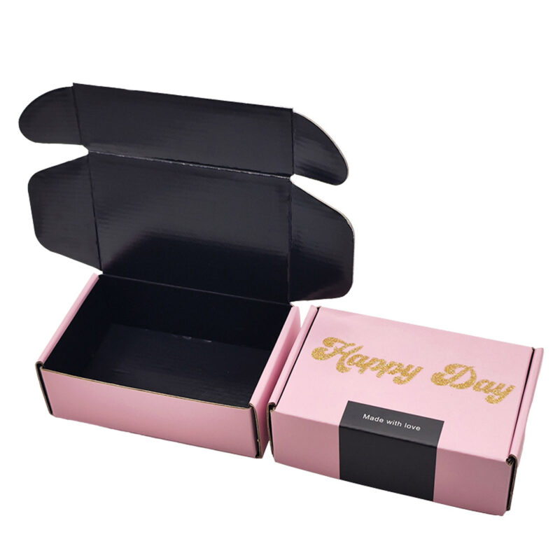 Stampa personalizzata oro Glitter profumo Post Parcel Boxes ODM Custom Printing Gold Glitter Perfume Post Parcel Boxes ODM