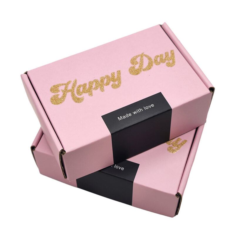 Stampa personalizzata oro Glitter profumo Post Parcel Boxes ODM Custom Printing Gold Glitter Perfume Post Parcel Boxes ODM