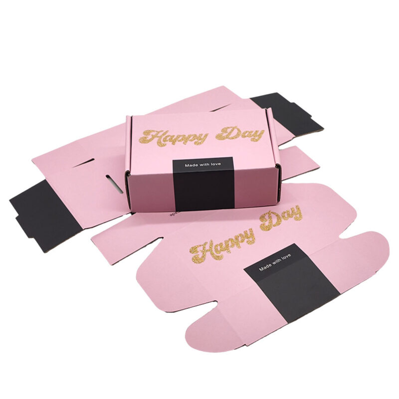 Stampa personalizzata oro Glitter profumo Post Parcel Boxes ODM Custom Printing Gold Glitter Perfume Post Parcel Boxes ODM