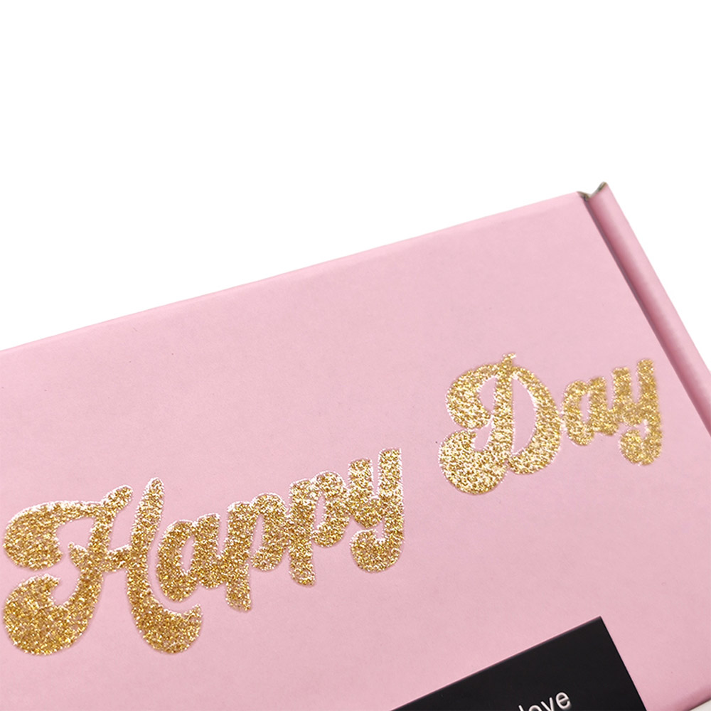 Stampa personalizzata oro Glitter profumo Post Parcel Boxes ODM 6 Custom Printing Gold Glitter Perfume Post Parcel Boxes ODM