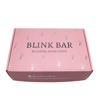 Anpassade korrugerade rosa fraktlådor för parfym med varumärke Customized Branded Perfume Corrugated Pink Shipping Boxes