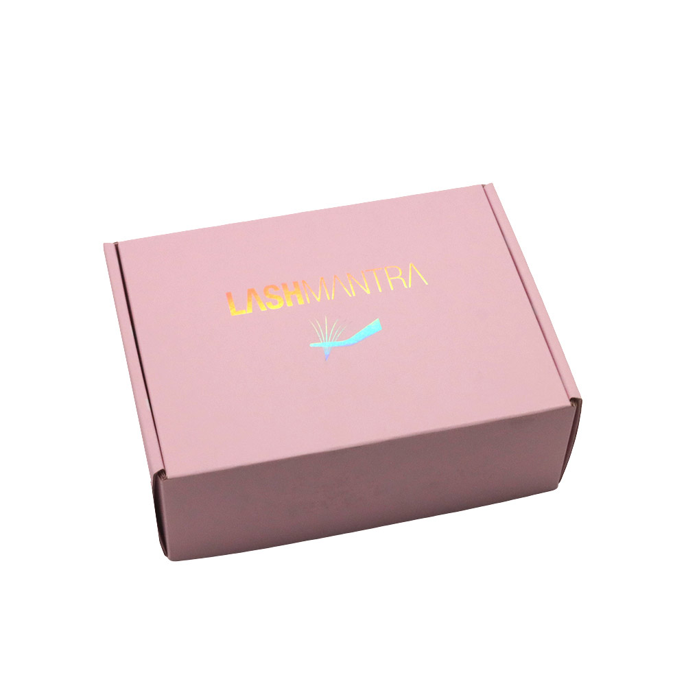 Anpassade märkesvaror parfym korrugerade rosa fraktlådor 5 Customized Branded Perfume Corrugated Pink Shipping Boxes