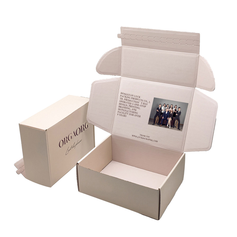 Customized Shipping Zipper Tear Strip Line Perfume Boxes