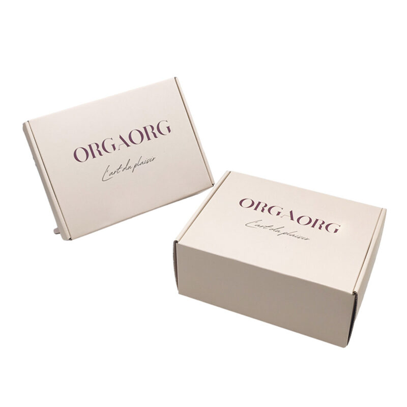 Customized Shipping Zipper Tear Strip Line Perfume Boxes