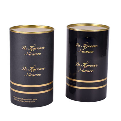 Eco-friendly Custom Perfume Round Paper Tube Packaging Bulk