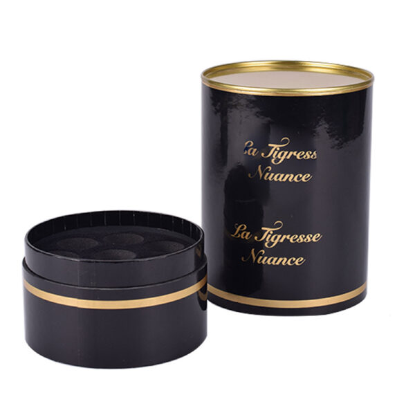 Eco-friendly Custom Perfume Round Paper Tube Packaging Bulk