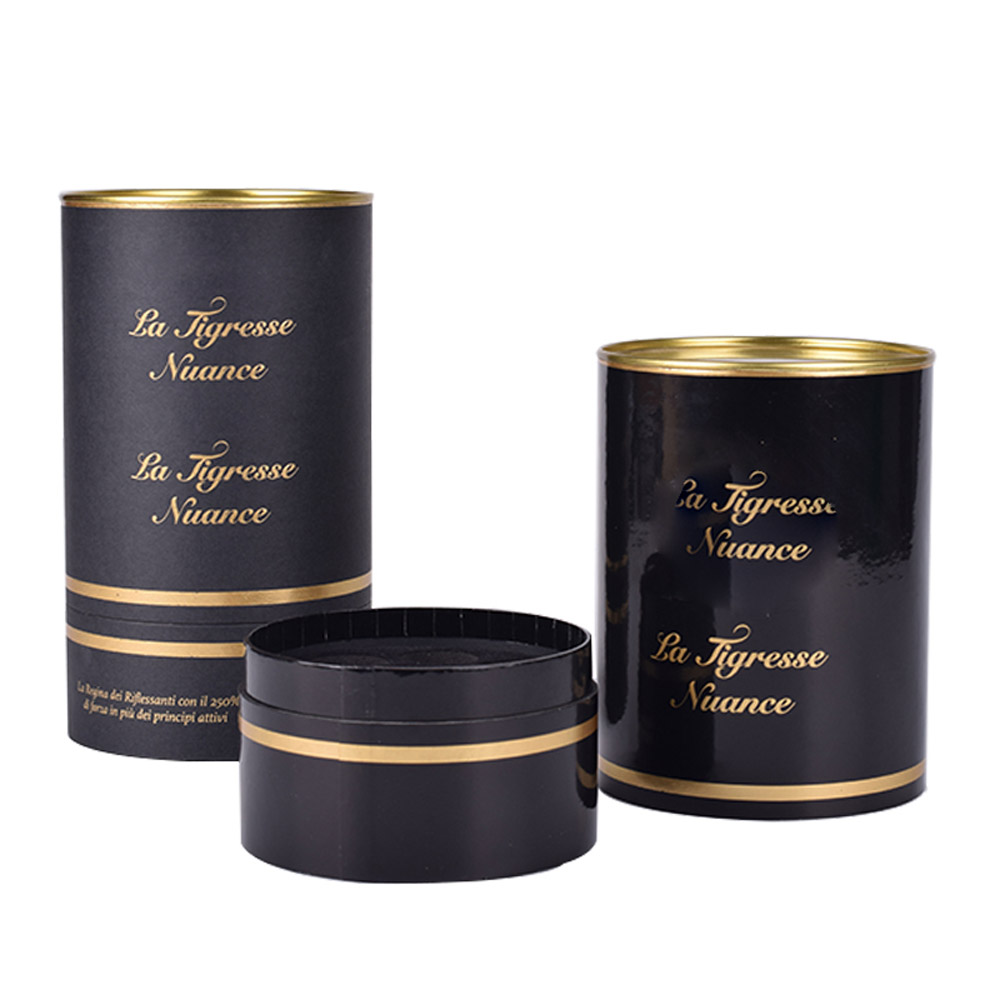 Eco-friendly Custom Perfume Round Paper Tube Packaging Bulk